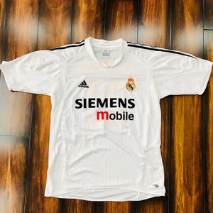 Vintage David Beckham Adidas Real Madrid Jersey